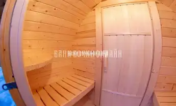 БАНЯ БОЧКА "СТАНДАРТ С КОЗЫРЬКОМ" #295 фото 3 БАНЯ БОЧКА "СТАНДАРТ С КОЗЫРЬКОМ" #295 фото 3