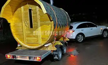 Баня на прицепе № 324 фото 1