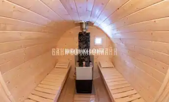 БАНЯ БОЧКА ЛЮКС С КОЗЫРЬКОМ №305 фото 3 БАНЯ БОЧКА ЛЮКС С КОЗЫРЬКОМ №305 фото 3