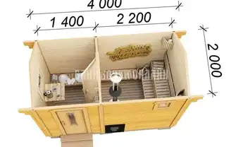 Баня в классическом стиле № 354 фото 2 Баня в классическом стиле № 354 фото 2