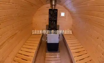 БАНЯ БОЧКА "СТАНДАРТ С КОЗЫРЬКОМ" #294 фото 2 БАНЯ БОЧКА "СТАНДАРТ С КОЗЫРЬКОМ" #294 фото 2