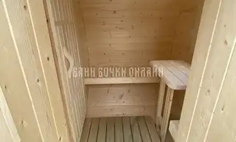 баня бочка люкс вход с боку № 311 фото 1