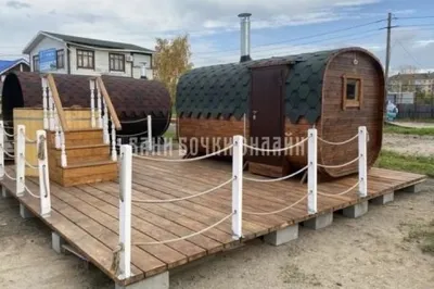 Бани бочки разных размеров