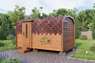 Баня подкова 4 метра