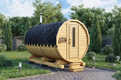 Баня бочка Компакт