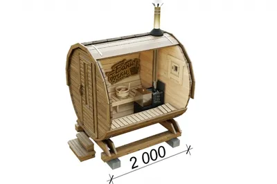 Баня бочка Мини