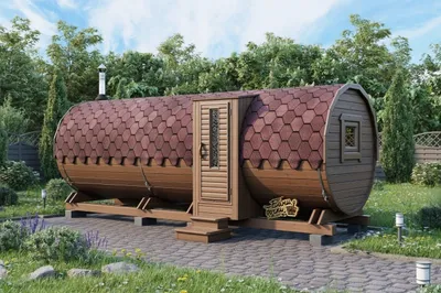 Баня бочка Супер-люкс 2