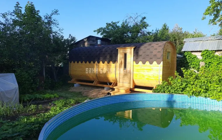 Баня-бочка на даче: Новый Уровень Комфорта и Релаксации
