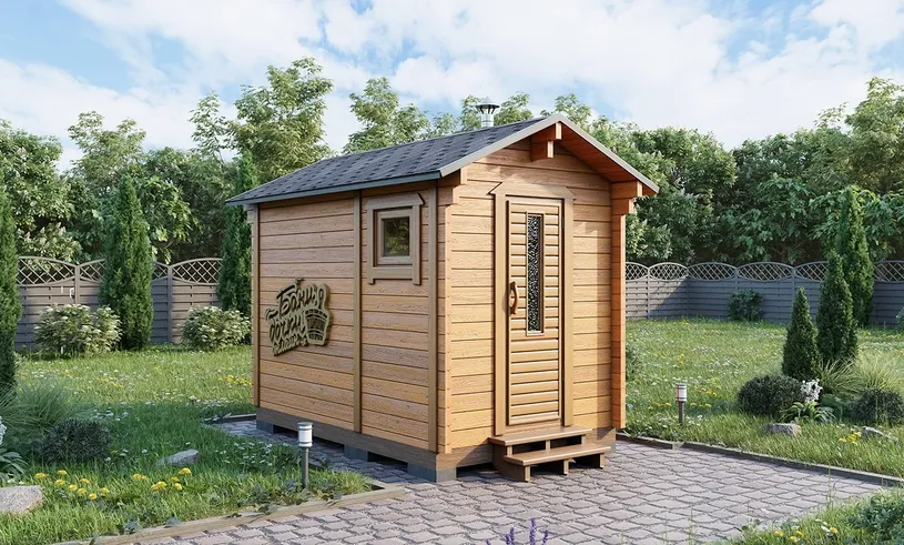 Баня в классическом стиле 3 Баня в классическом стиле 3