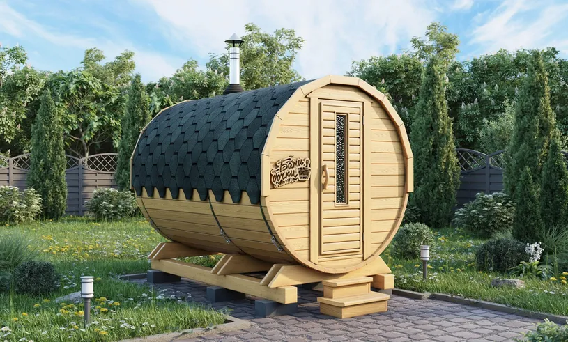 Баня бочка Стандарт Баня бочка Стандарт