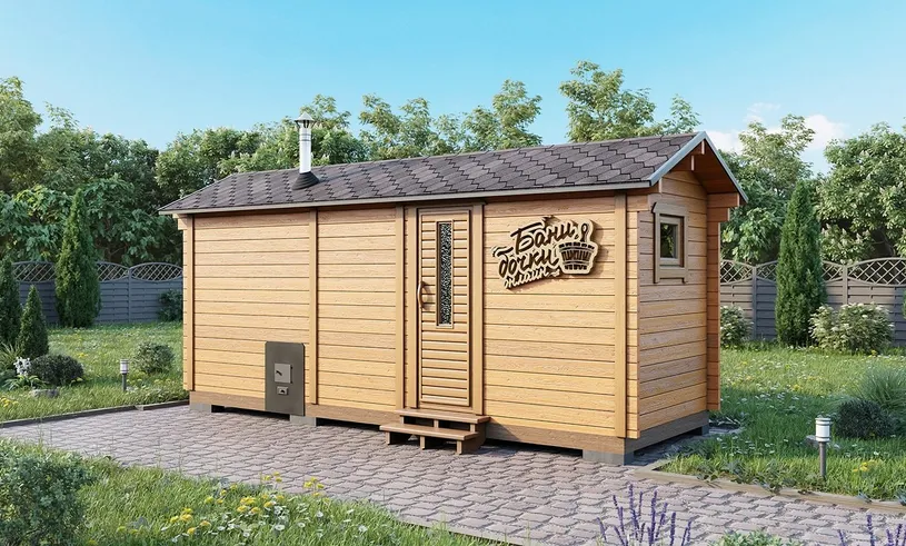 Баня в классическом стиле 6 Баня в классическом стиле 6